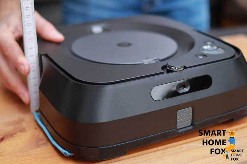 robot laveur irobot braava jet m6 hauteur